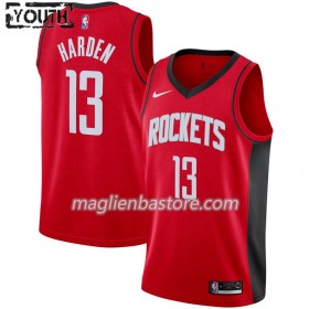 Maglia NBA Houston Rockets James Harden 13 Nike 2019-20 Icon Edition Swingman - Bambino